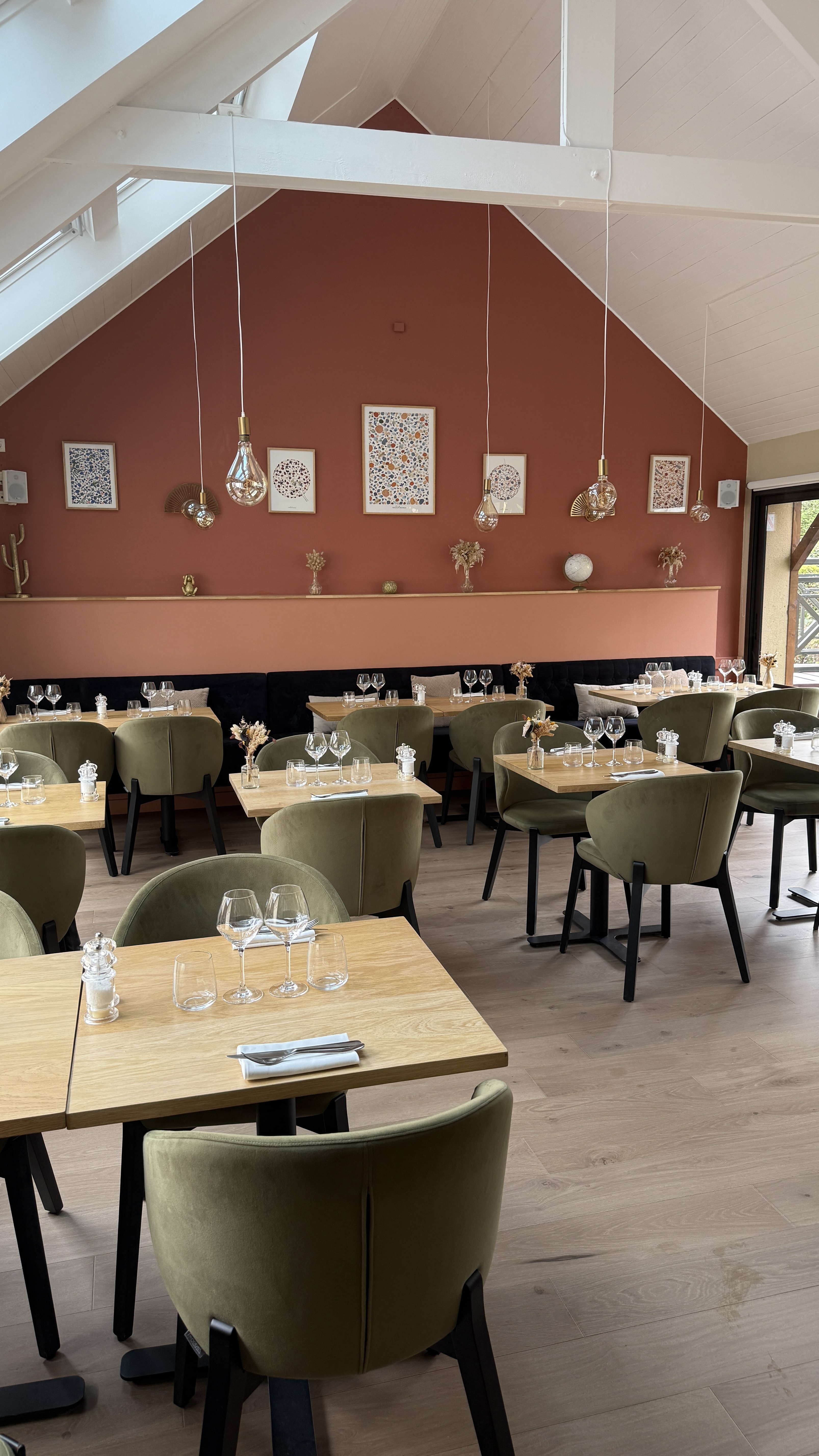 Vue d'ensemble du restaurant